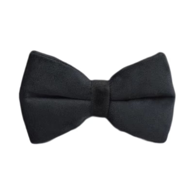 Conjunto clásico de terciopelo negro personalizado