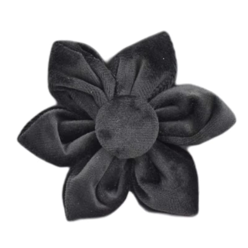 Conjunto clásico de terciopelo negro personalizado