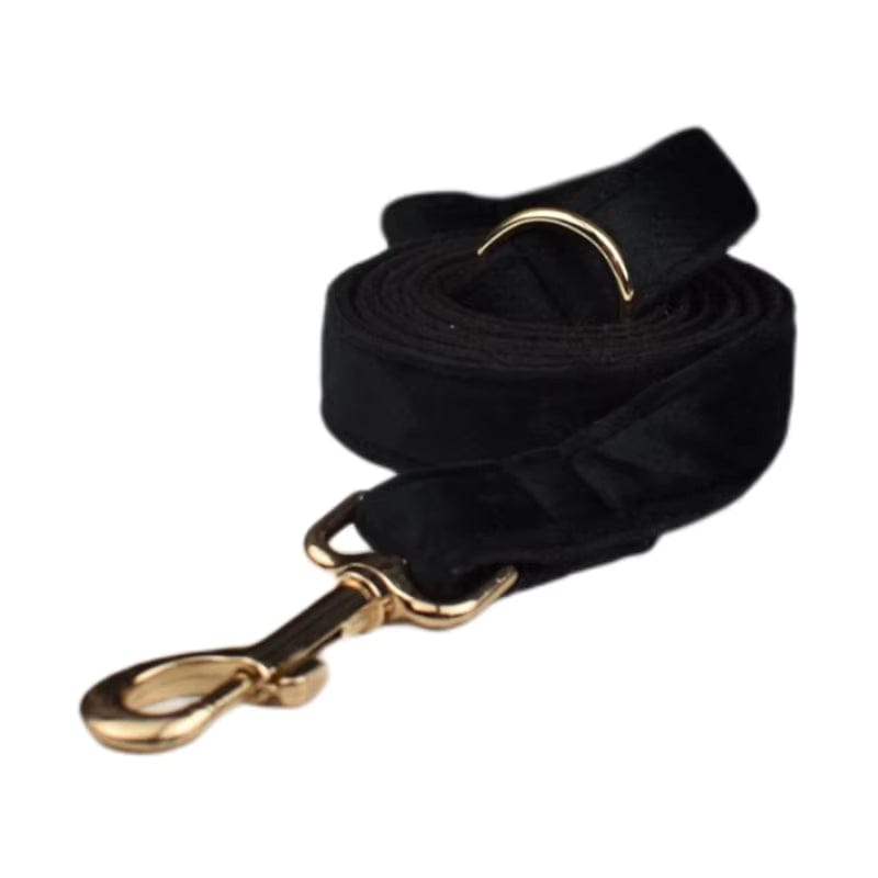 Conjunto clásico de terciopelo negro personalizado