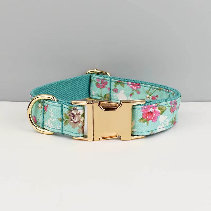 Conjunto clásico floral personalizado de Blue Blossom