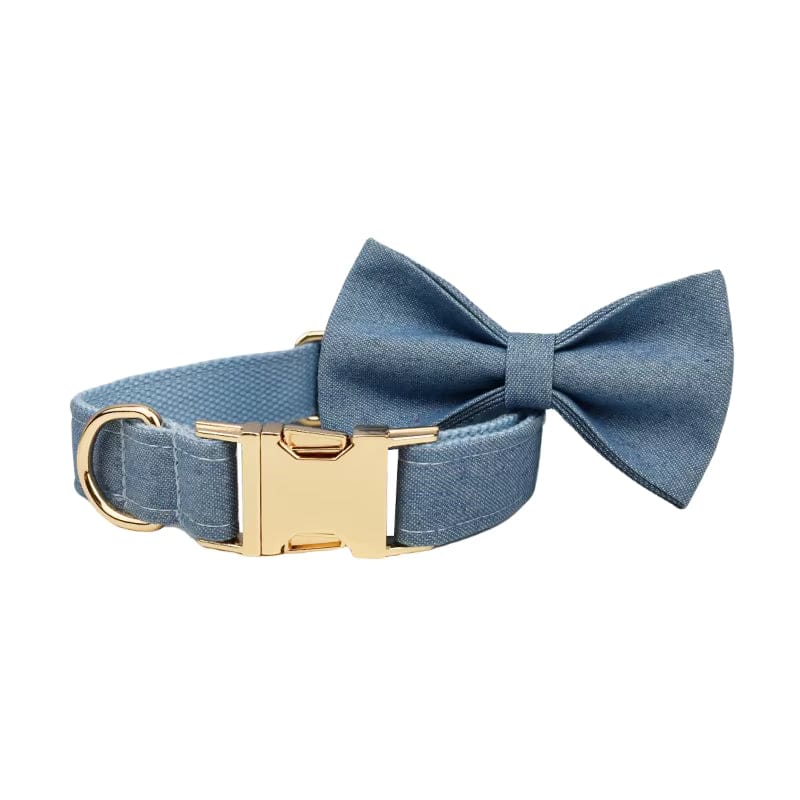 Ensemble classique en denim bleu personnalisé