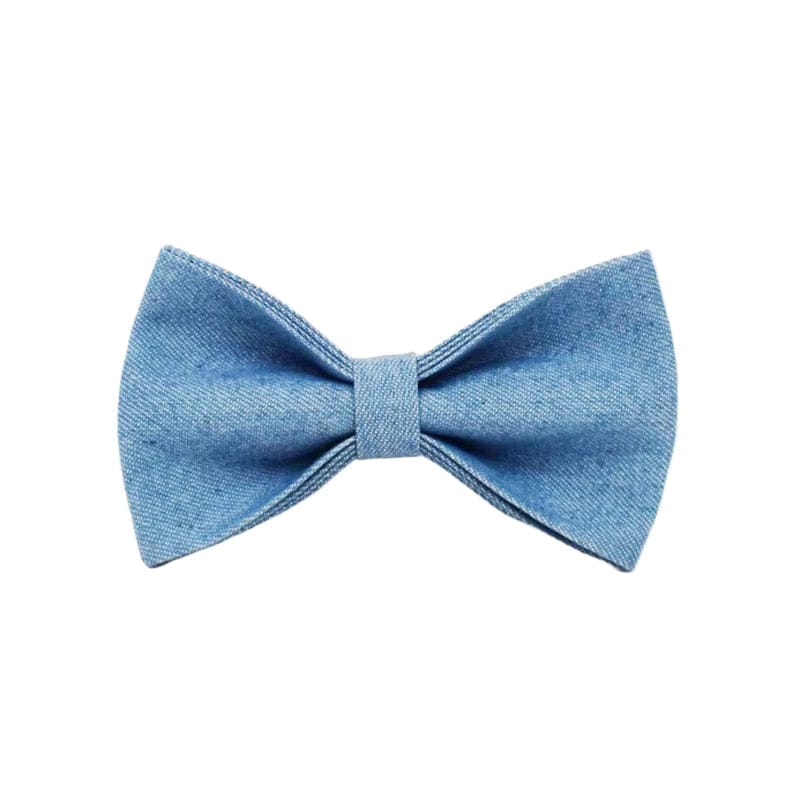 Ensemble classique en denim bleu personnalisé