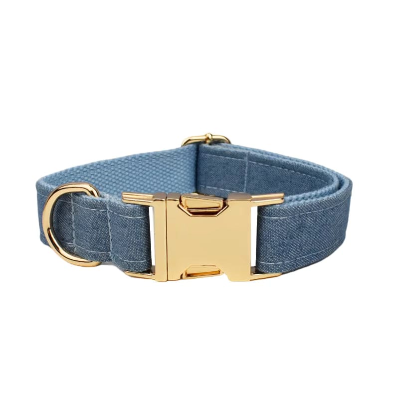 Ensemble classique en denim bleu personnalisé
