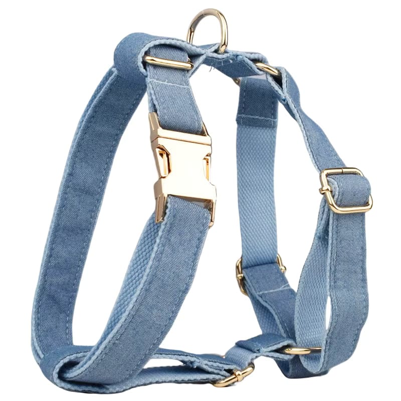 Ensemble classique en denim bleu personnalisé