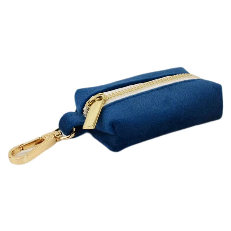 Conjunto clásico de terciopelo azul personalizado