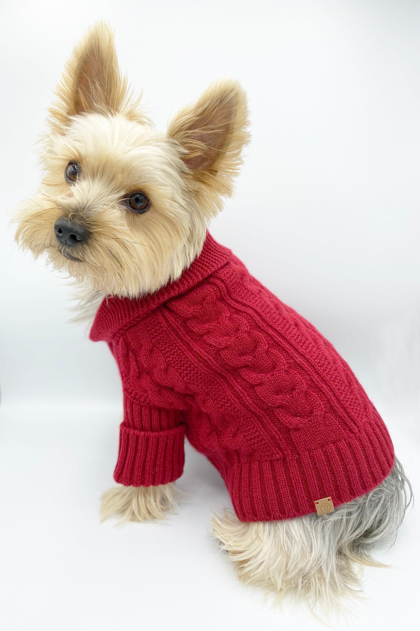 Gilet en cachemire Brooklyn, couleur grenat