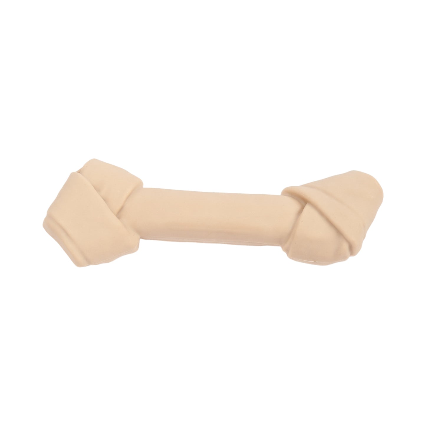 Juguete masticable para perros Country Living con hueso de nailon, duradero y con forma de cuero crudo.