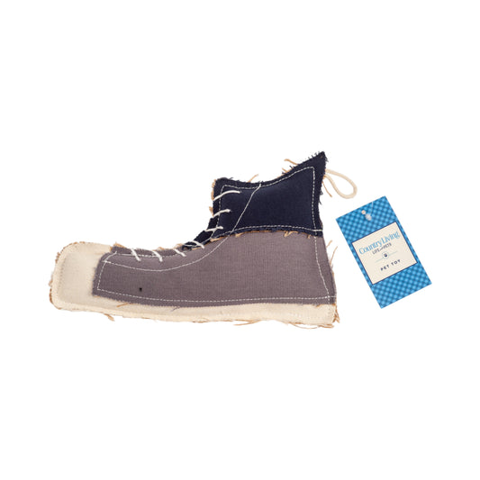 Jouet à mâcher pour chien en toile et jute Country Living en forme de chaussure – Durable, sûr et non toxique