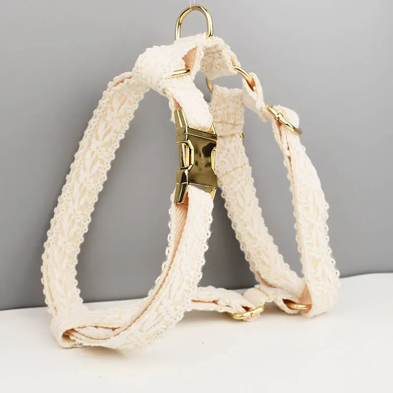 Conjunto clásico de boda de encaje personalizado