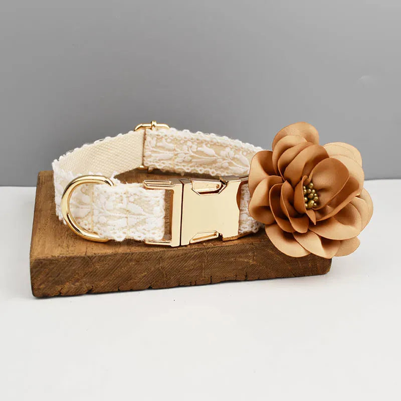 Conjunto clásico de boda de encaje personalizado