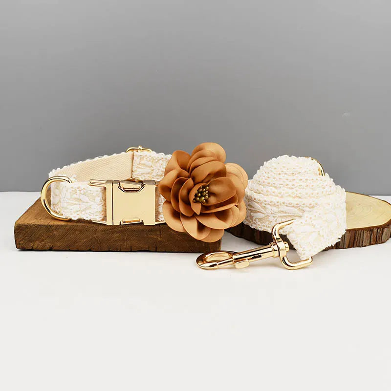 Conjunto clásico de boda de encaje personalizado