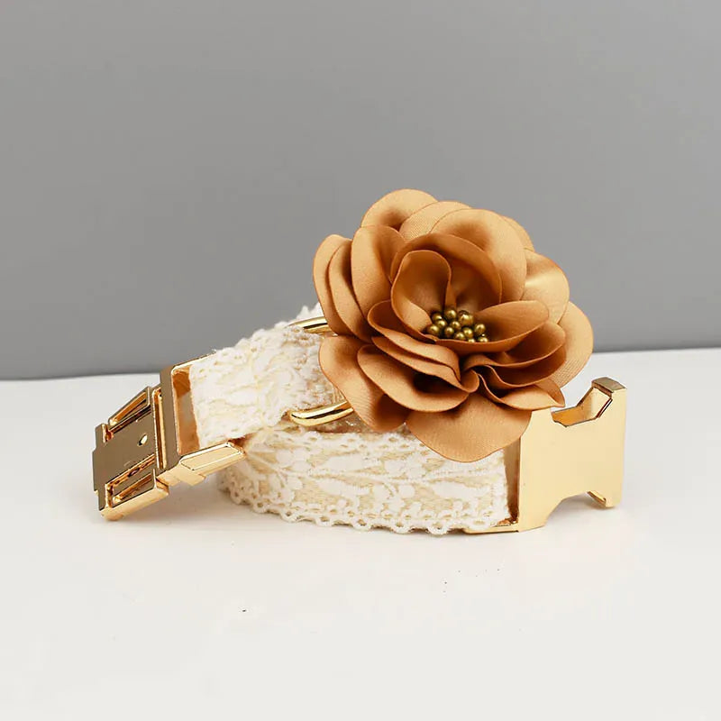 Conjunto clásico de boda de encaje personalizado