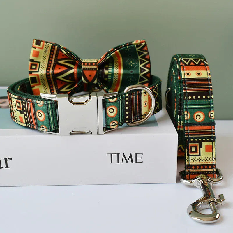 Ensemble classique de mosaïque coucher de soleil personnalisé