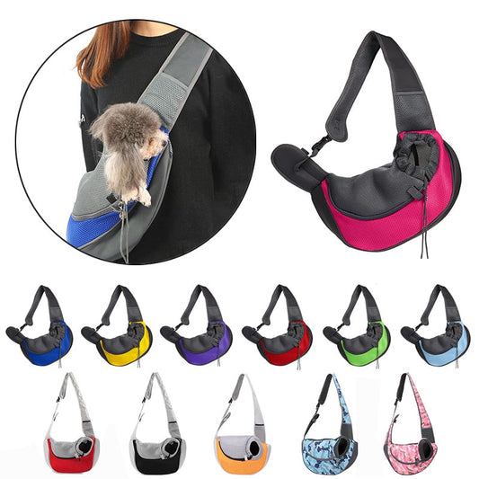 Sac à main/sac bandoulière respirant pour animaux de compagnie