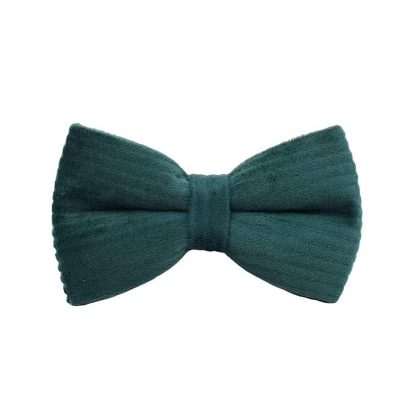 Conjunto clásico de pana verde oscuro personalizado