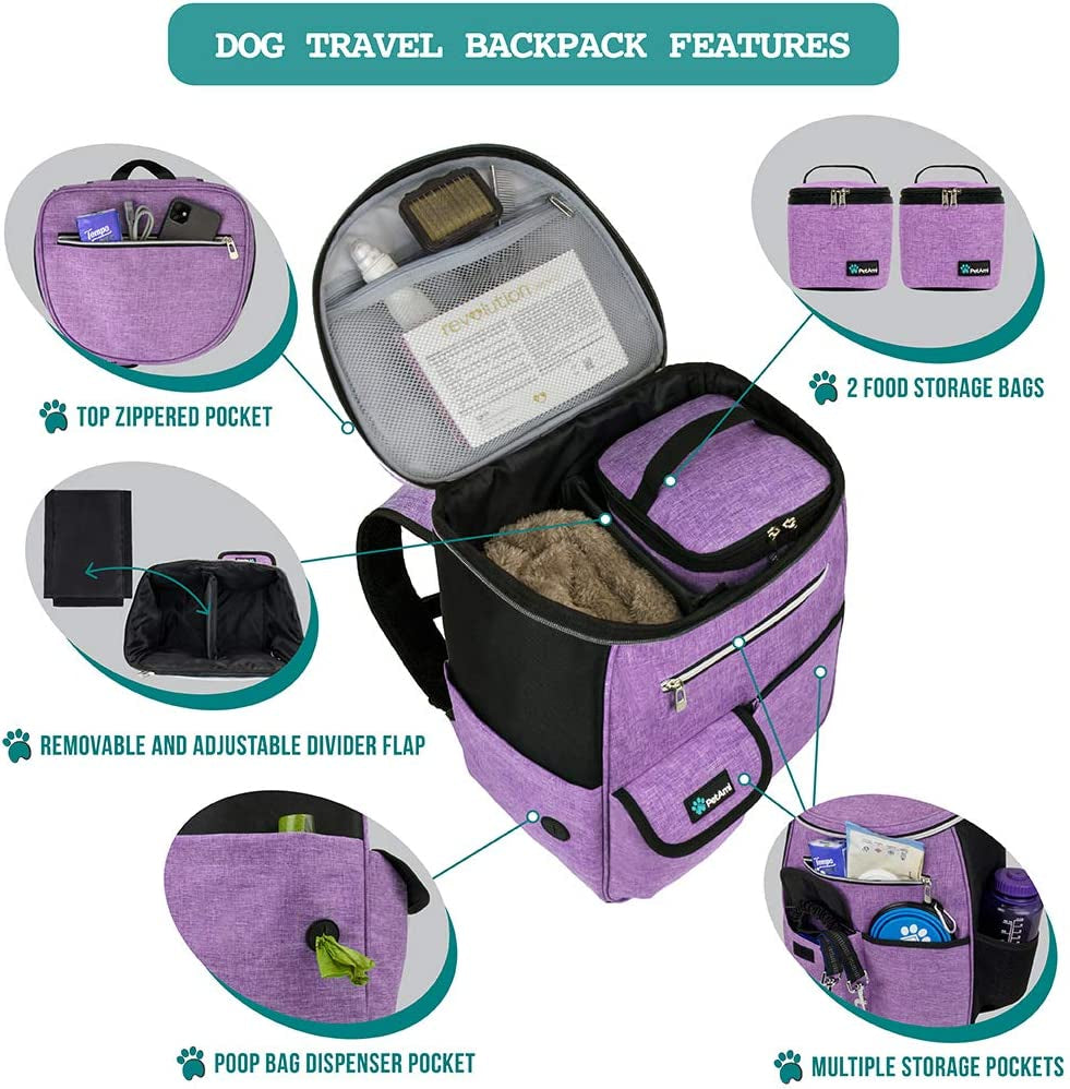 Mochila de viaje para perros