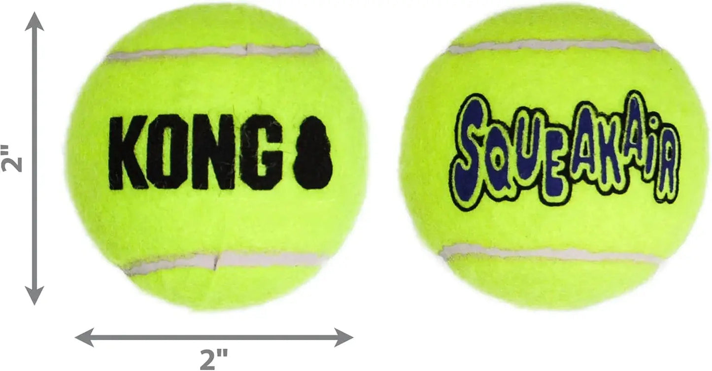 Balles couineuses Squeakair® pour chien, petite taille, lot de 3