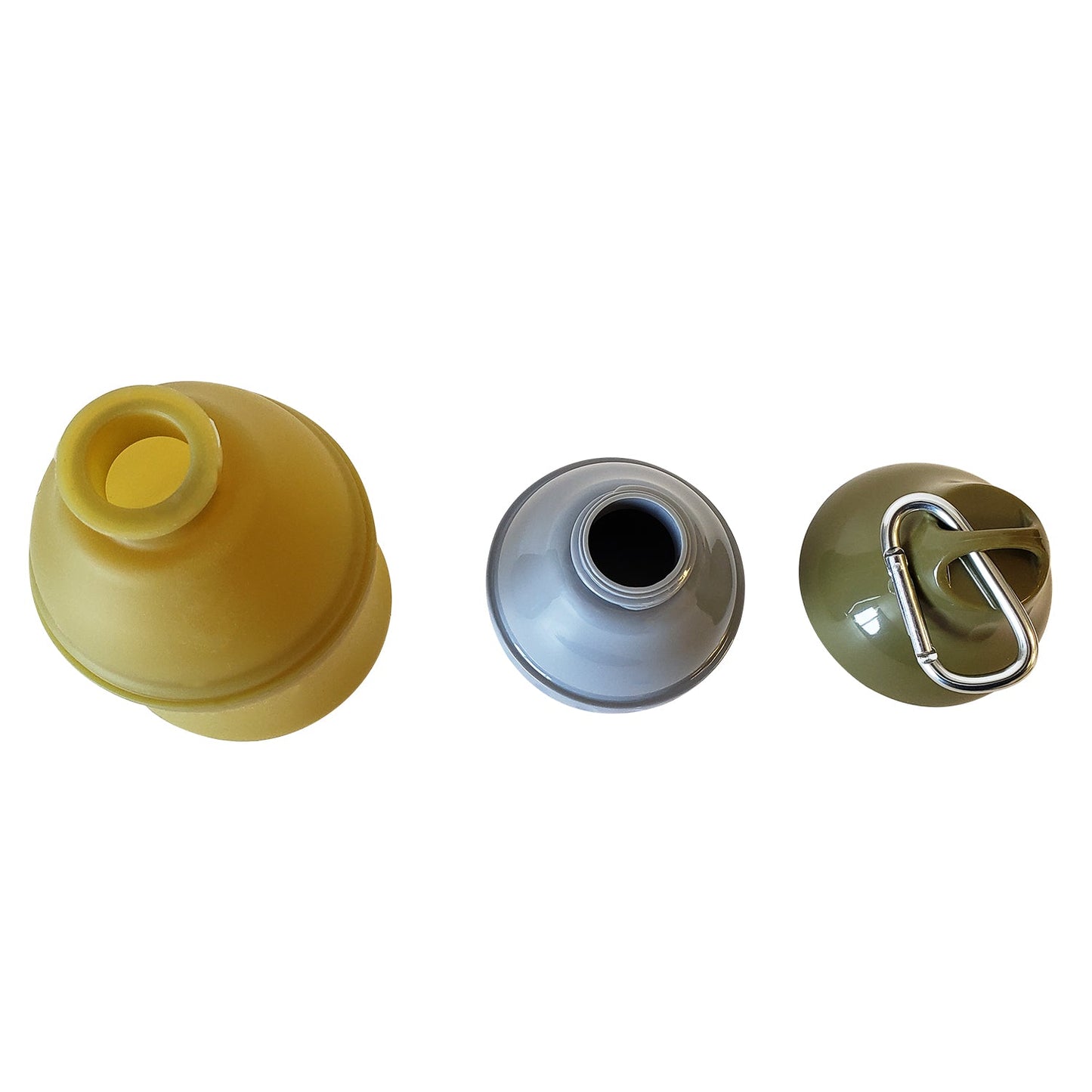 Gourde de voyage en silicone pour chiens – Étanche, portable et pliable – Verte / 473 ml