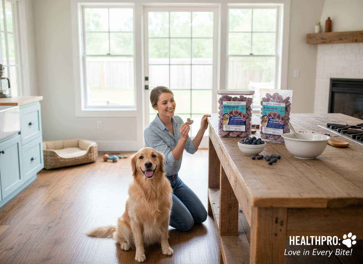 Much Loved Dog™ - RECHARGE Antioxydant aux Myrtilles, 170 g.