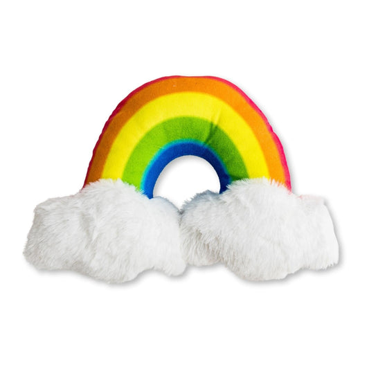 Peluche pour chien Arc-en-ciel Enchanté Magique avec Couineur et Papier Crêpé