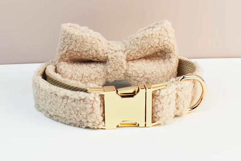 Ensemble classique ours en peluche beige personnalisé