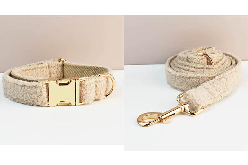 Ensemble classique ours en peluche beige personnalisé