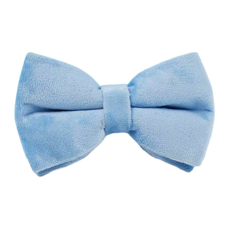 Ensemble classique personnalisé en velours bleu