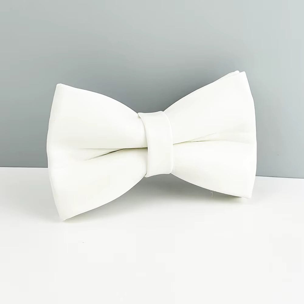 Conjunto clásico de cuero blanco personalizado