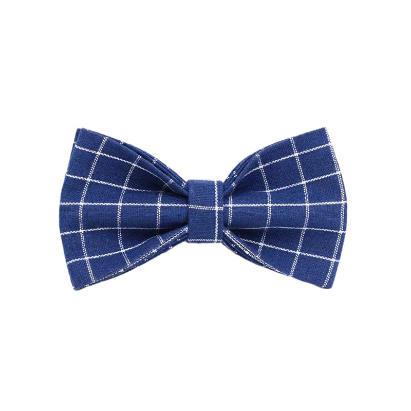 Conjunto clásico de cuadros azul oscuro personalizado