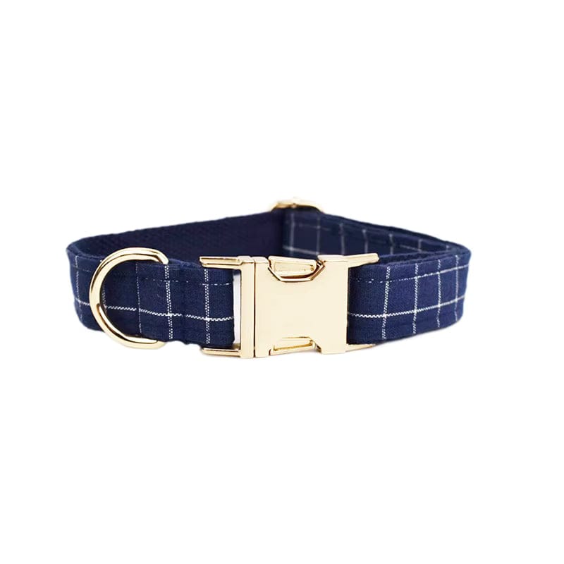 Conjunto clásico de cuadros azul oscuro personalizado