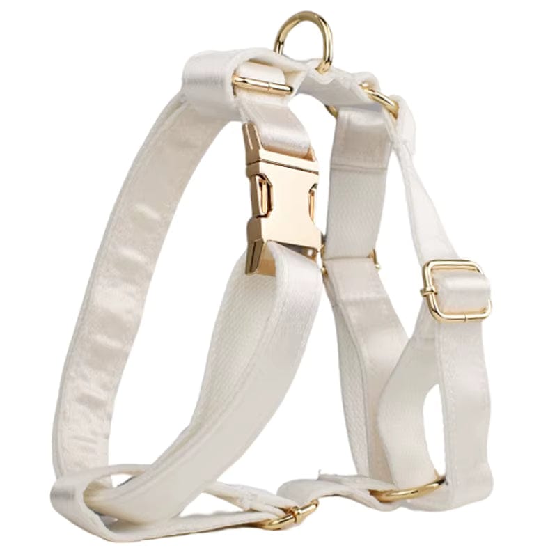 Ensemble classique personnalisé en satin blanc pur pour mariage
