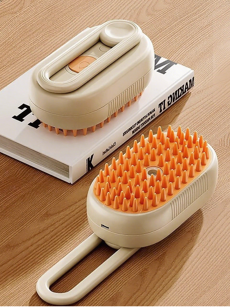 Brosse de toilettage vapeur 4 en 1 Milou &amp; Lumi