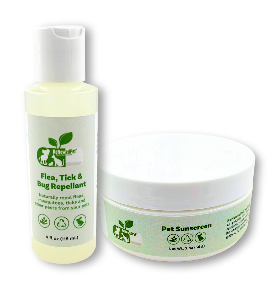 KIT DE SÉCURITÉ EXTÉRIEURE / Crème solaire et répulsif anti-puces/tiques/insectes 