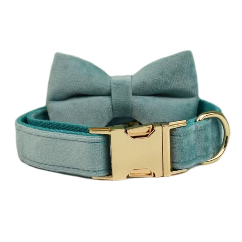 Ensemble classique personnalisé en velours vert