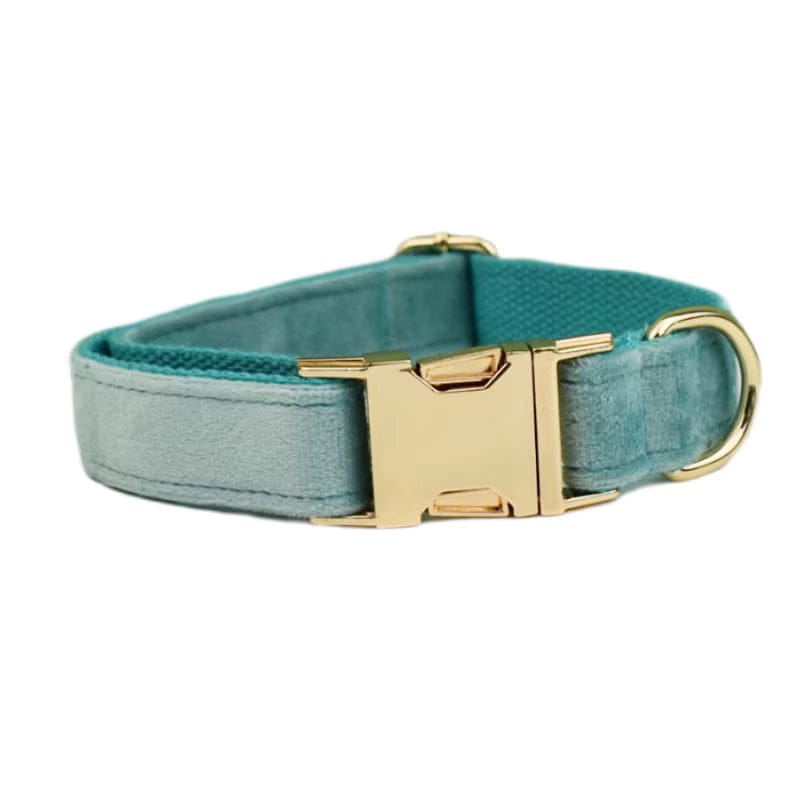 Ensemble classique personnalisé en velours vert