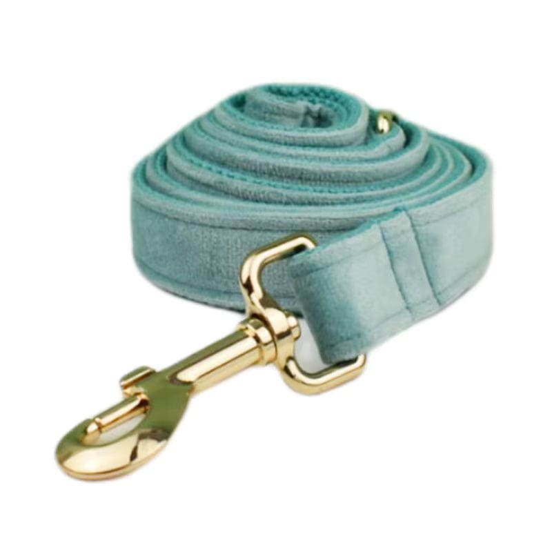 Ensemble classique personnalisé en velours vert