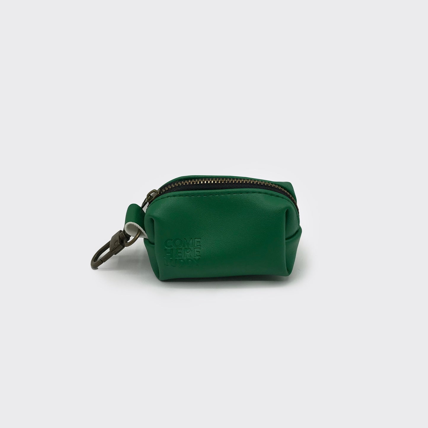Distributeur de sacs à déjections canines en cuir