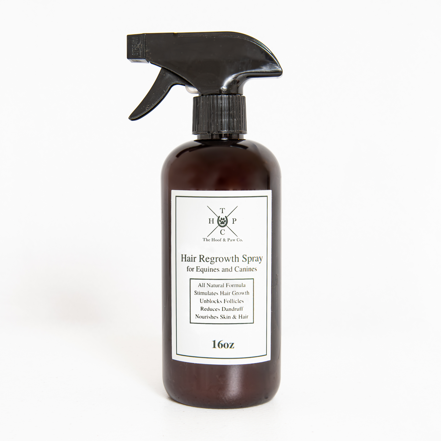 Spray para el crecimiento del pelo de perros y caballos
