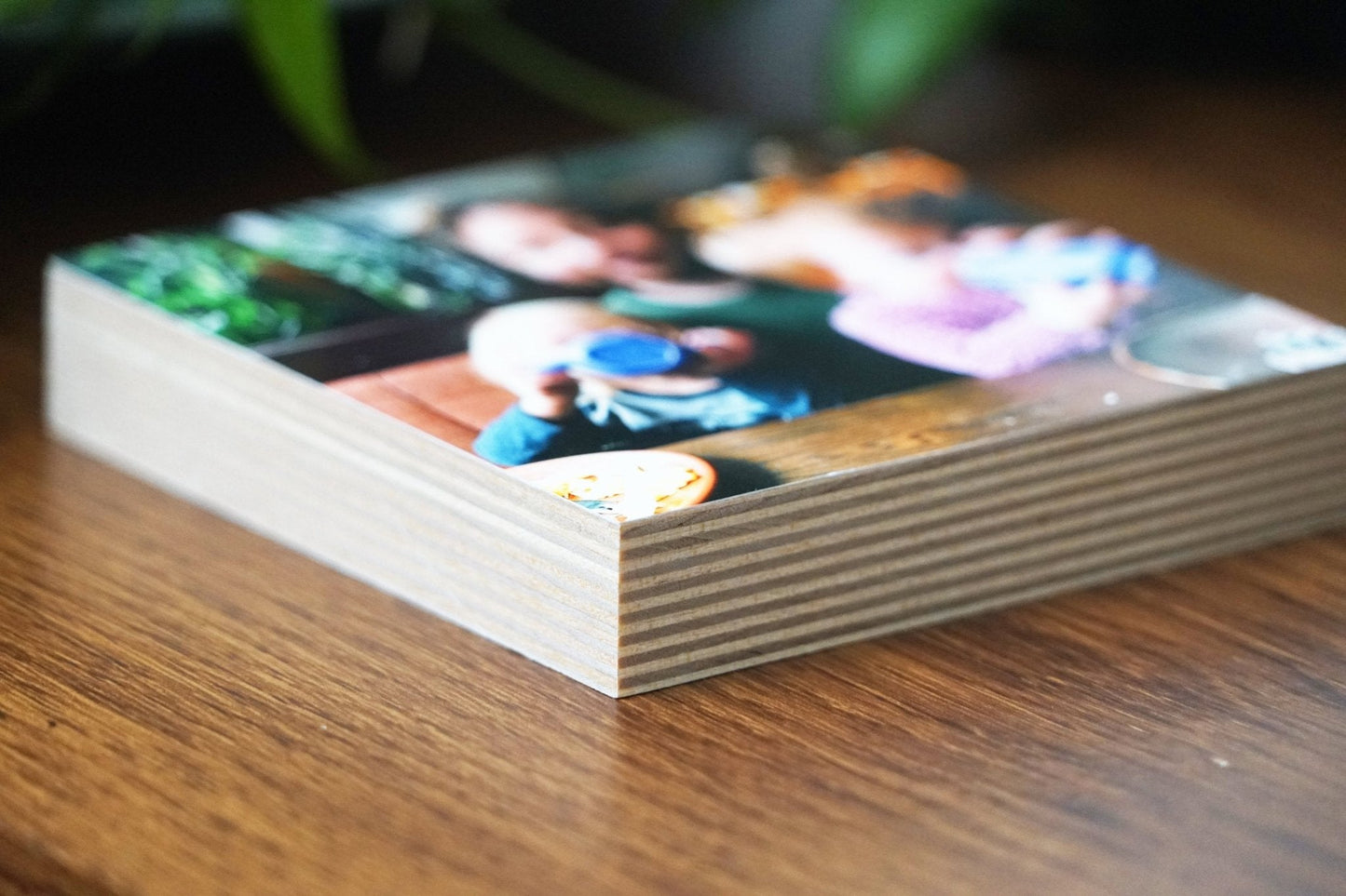 Custom Wood Photo Block for Pet Memorial