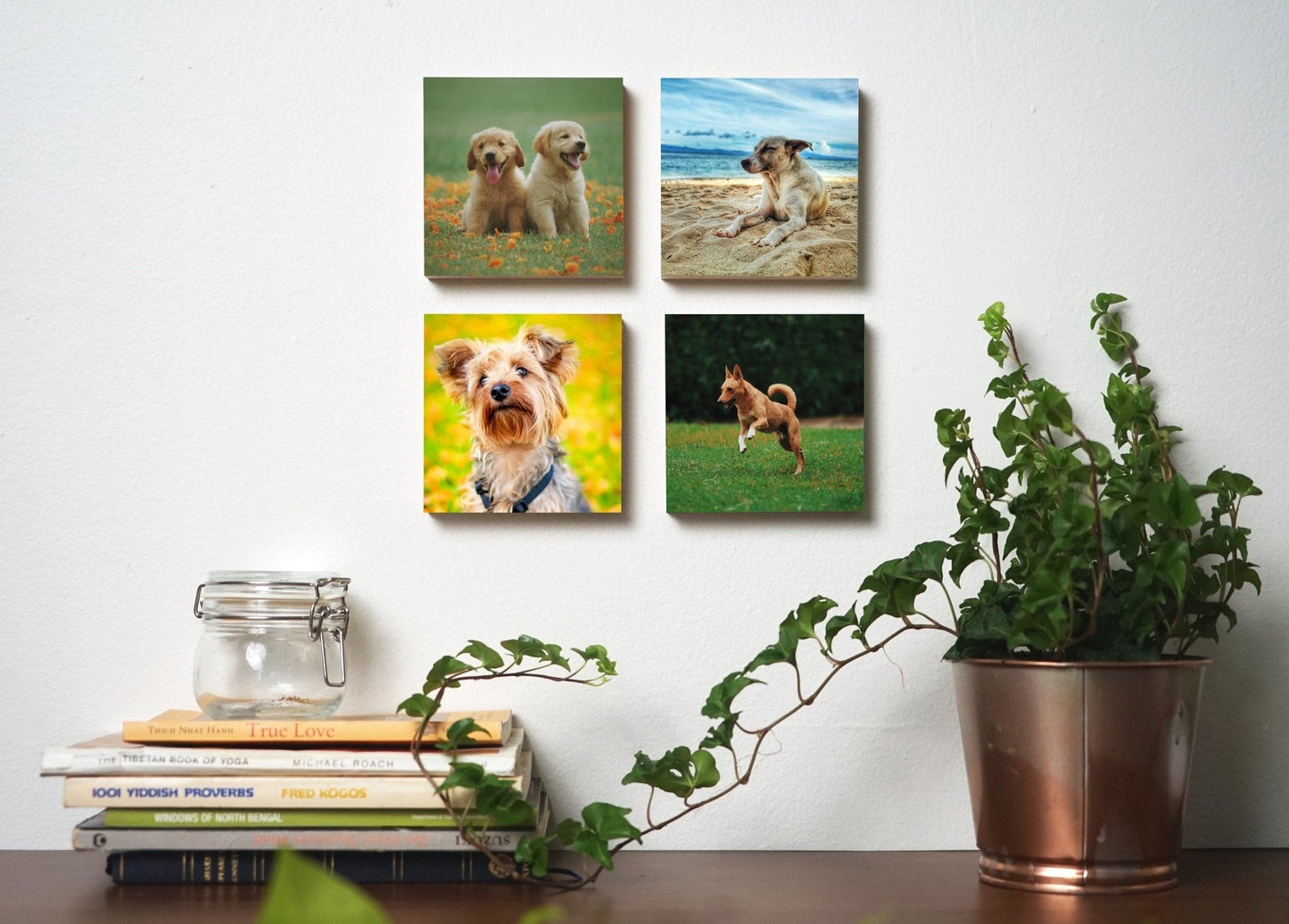 Marco conmemorativo personalizado para mascotas, impreso en 4" o 6" - Bloque de madera para fotos - Regalo para la pérdida de un perro - Recuerdo de mascotas - Marco conmemorativo para perros - Marco para mascota fallecida