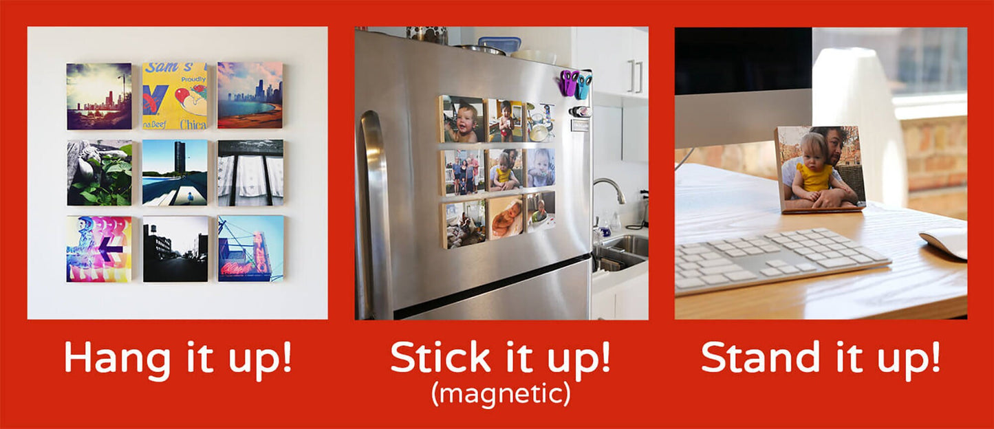 Personalized Pet Memorial Printed 4" or 6" - Wood Photo Block - Dog Loss Gift - Pet Remembrance - Dog Memorial Frame - Deceased Pet Frame