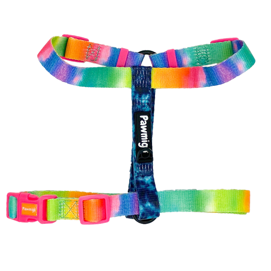 Teinture tie-dye pour harnais à ajustement libre