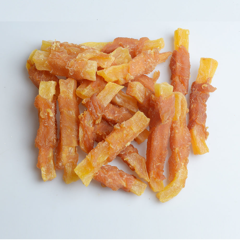 Friandises pour chiens Jack PetPals Crafted Bite au poulet et à la patate douce (340 g)