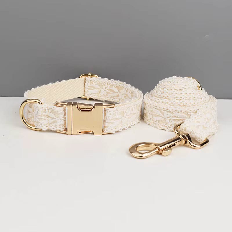 Conjunto clásico de boda de encaje personalizado