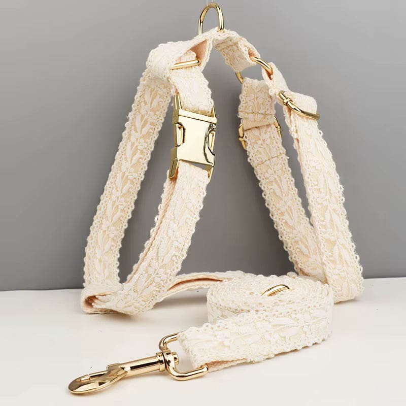 Conjunto clásico de boda de encaje personalizado