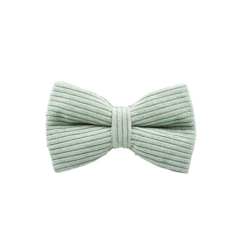 Conjunto clásico de pana verde claro personalizado