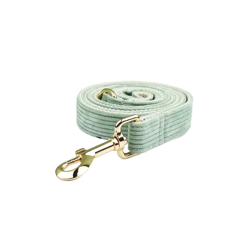 Conjunto clásico de pana verde claro personalizado