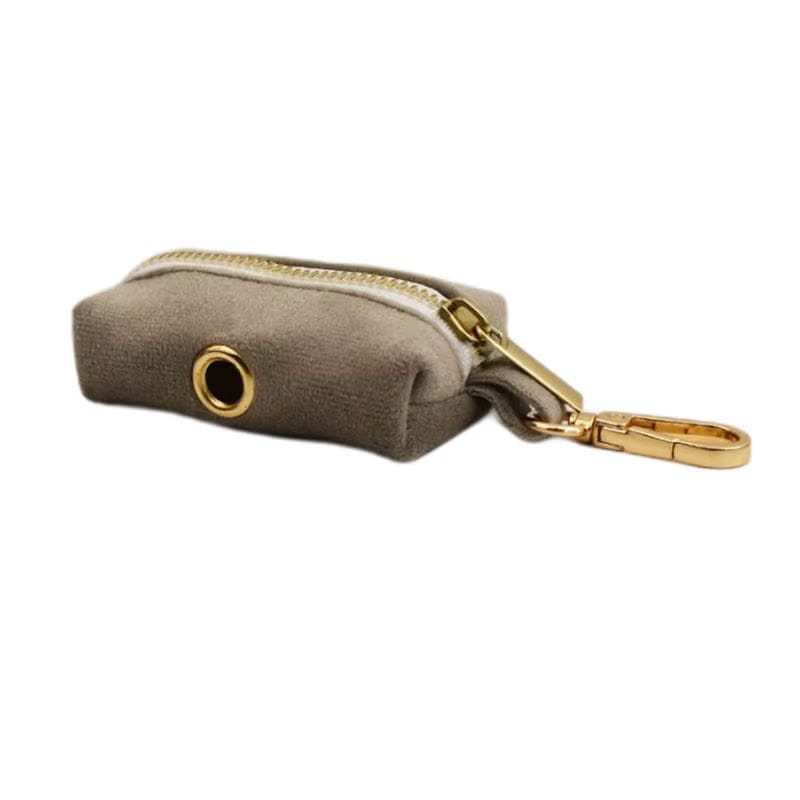 Ensemble classique personnalisé en velours gris clair