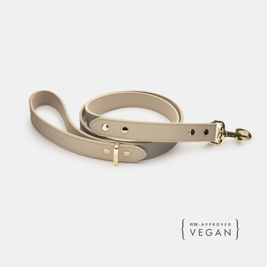 Laisse de 1,20 m - Cuir végan - Londres