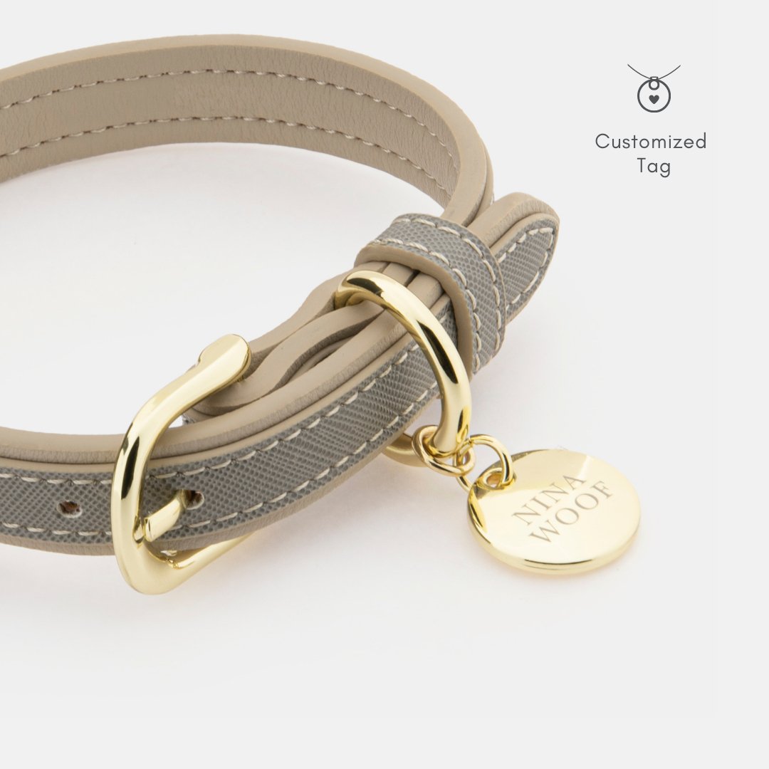 Collier - Cuir végan - Londres